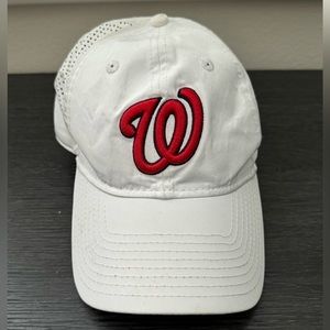 Washington Nationals New Era 9Twenty White Red W Baseball MLB Adjustable Hat